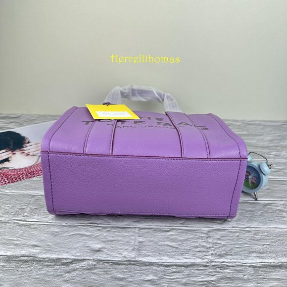 MARC JACOBS THE LEATHER SMALL TOTE BAG - Picture 7 of 11